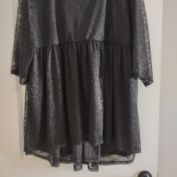 Torrid Super Soft Lace Babydoll Tunic Top NWT - Picture 7 of 13